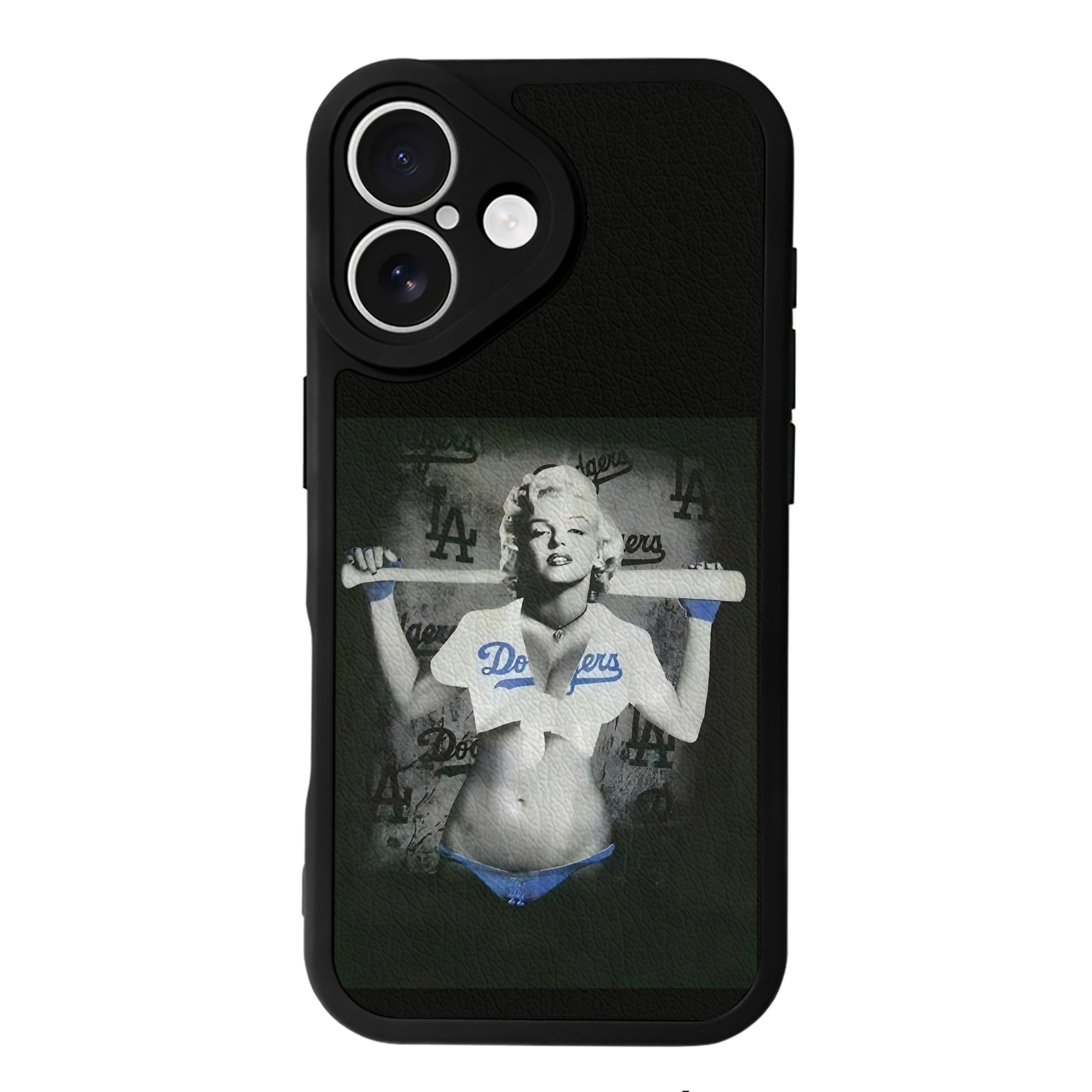  IPhone 16 Silicone Leather Case – UV Print, Lambskin Texture – Perfect Fit, Wireless Charging Compatible, Scratch Resistant, Precise Cutouts – Stylish Protection For IPhone 16